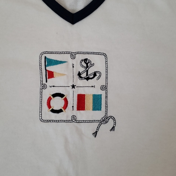 Super Cute Nautical Top - Picture 2 of 6